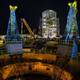 Foto: Vostochny en construcción (vía Amur y Kremlin).